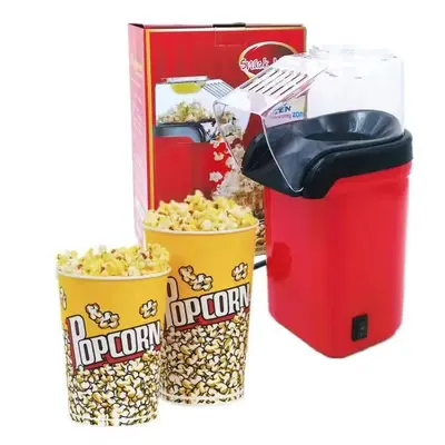 Mini Electric Hot-Air Popcorn Maker for Home Use