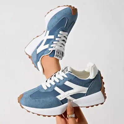 Plus Size Women's Chunky-Sole Forrest Gump Sneakers - 11