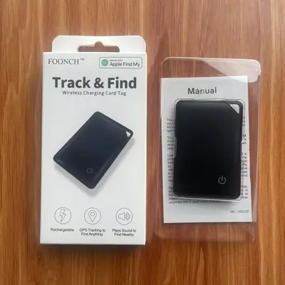 Uluslararası Kart Find My Apple AirTag Kayıp Önleyici MFI Bluetooth İzleme Akıllı Eşya Bulucu - 7