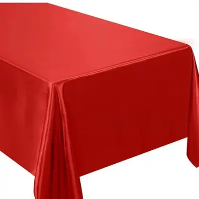 Satin Square Tablecloth 70g High-Density for Weddings and Restaurants - 10