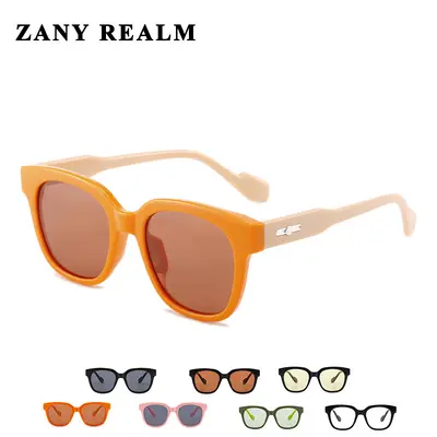 G-Style Square Frame Retro Sunglasses, UV400, Unisex - 1