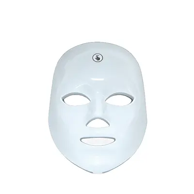 LED red light beauty mask, photon rejuvenation, silicone