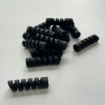 Data cable spiral organizer silicone anti-break cable wrapper - 9