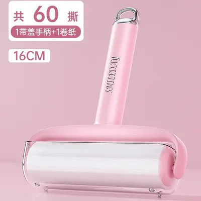 Large Lint Roller with Brush for Clothes and Pet Hair - 10