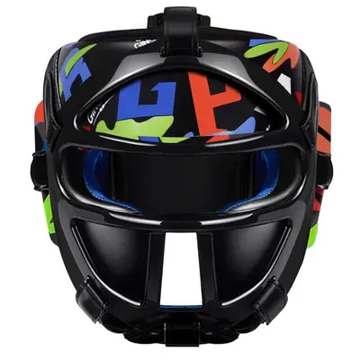 Children's Boxing Helmet with Face Guard, for Muay Thai and Taekwondo Training - 7