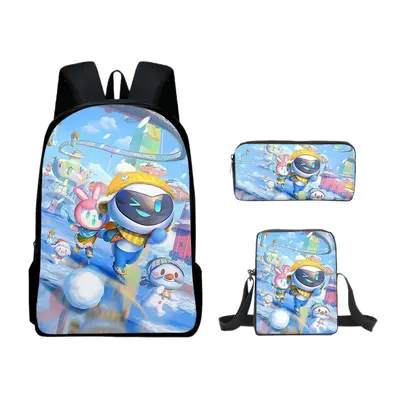 AstroBot Rucksack-Set aus drei Teilen mit Federmäppchen - 6