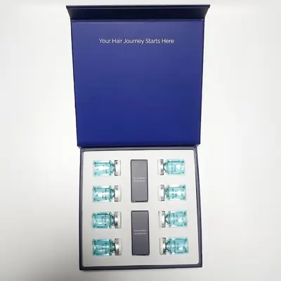 Microneedle Hair Regrowth Serum Kit - 8