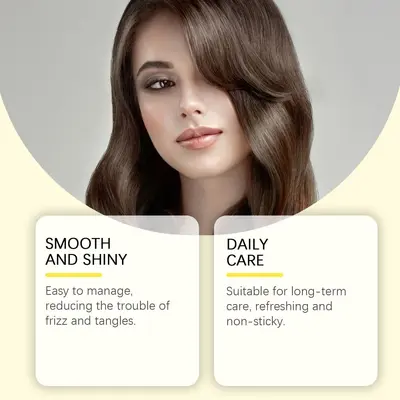HOEGOA Soft Moisturizing Hair Oil for Smooth and Glossy Hair