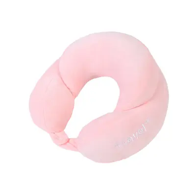 U-şekilli memory foam boyun yastığı, taşınabilir seyahat desteği - 8