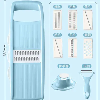 Stainless Steel Vegetable Grater and Potato Slicer, Multi-Function - 7
