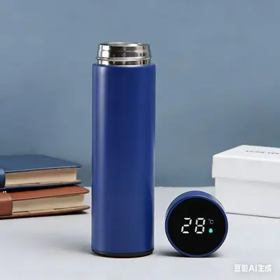 304直身杯智能显温保温杯女高颜值温度显示杯子不锈钢礼品 保温杯 - 7