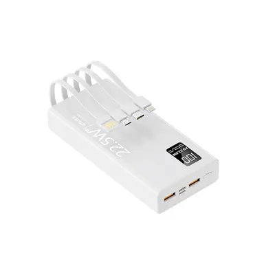 Toptan süper hızlı şarjlı, dahili kablolu, büyük kapasiteli 10000 mAh PD22.5W paylaşımlı mobil güç kaynağı - 7