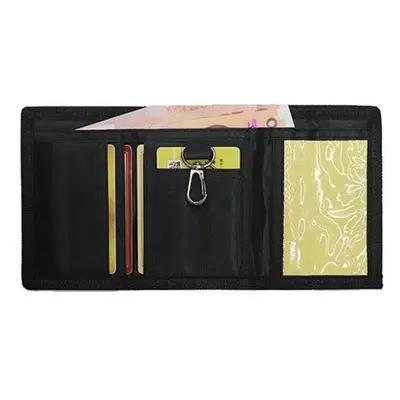 Foldable Oxford fabric men's wallet, three-fold, short style, with card slots - 5