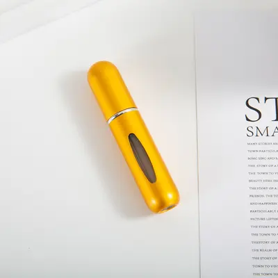 Stok Küçük Pencere 5ml Alt Şarj Parfüm Doldurma Şişesi Otomatik Pompa Spreyi Sprey Şişesi Alüminyum Basmalı Parfüm Şişesi - 12