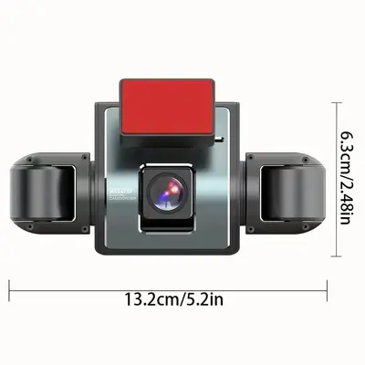 Dash cam 4-lens, 1080P HD, night vision, WiFi - 5