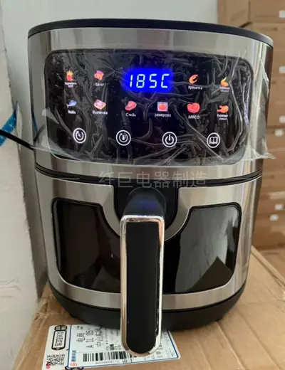 2026 Ev Tipi Air Fryer, Çok Fonksiyonlu Görsel Paslanmaz Çelik Fritöz, Otomatik Elektrikli Fırın, Büyük Kapasiteli, Akıllı Pişirme - 11
