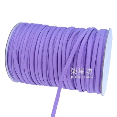 Elastik Bant 0,5 cm Yassı Yuvarlak Lastik Şerit - 6