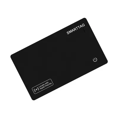 Apple FindMy certified card-type loss prevention device, suitable for Apple AirTag wallet tracking device GPS locator.