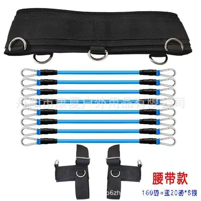 Heavy-Duty Leg Strength Resistance Band for Explosive Running Training - 7