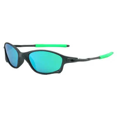 Gradient Black Frame Sunglasses, Curved Temples, UV Protection - 12