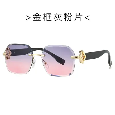 Frameless Sunglasses, UV Protection, Model 8123 - 10