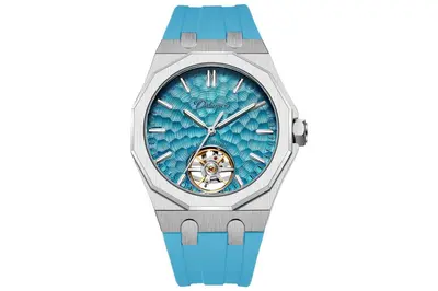 Durenwei Herren-Automatikuhr Tourbillon Stahlarmband - 10