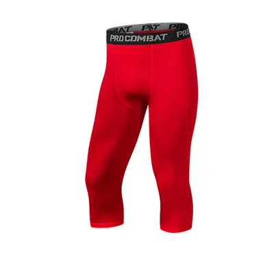 Men's Basketball Compression Tights, 7/8 Length, Breathable, Quick-Dry - 10