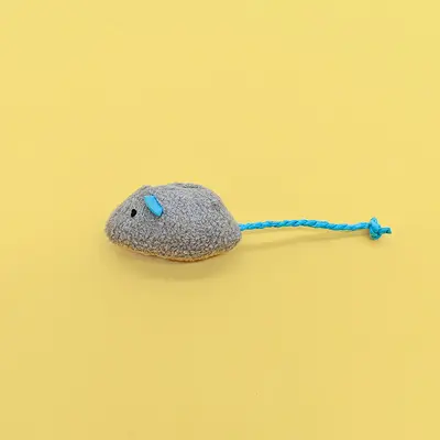 Realistic Mouse Cat Toy Set, Chew-Resistant, Includes Catnip - 7