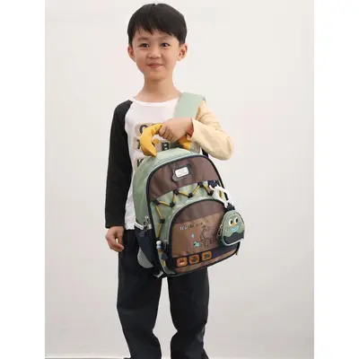 Lightweight Cartoon Children's School Backpack for Boys and Girls - 2