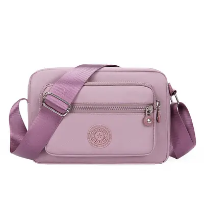 Cloth bag multilayer backpack crossbody nylon canvas bag middle-aged mother bag small bag elderly grandmother Oxford fabric women's bag - 9
