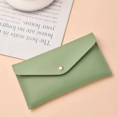 Men's Long Wallet, Large Capacity Multifunctional Clutch with Zipper - 13