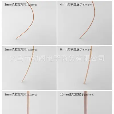 Bambu çubuk 3-10 mm yuvarlak DIY buket malzemesi toptan - 5