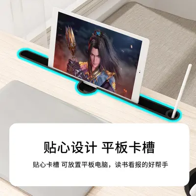 Foldable Bed Laptop Desk for Dormitory Bunk and Children's Study - 4