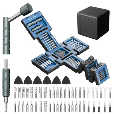 55-in-1 Precision Screwdriver Set Mini Multi-Function Phone Watch Repair Tool - 7