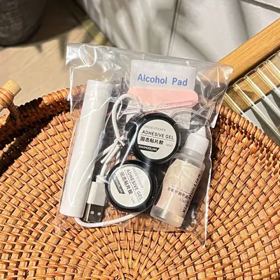 穿戴甲美甲固态胶烤灯套装工具包套装批发牢固不粘手可拆 - 10