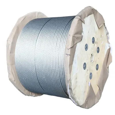 8/10 mm galvanizli çelik halat, pres uçlu, kauçuk kaplı