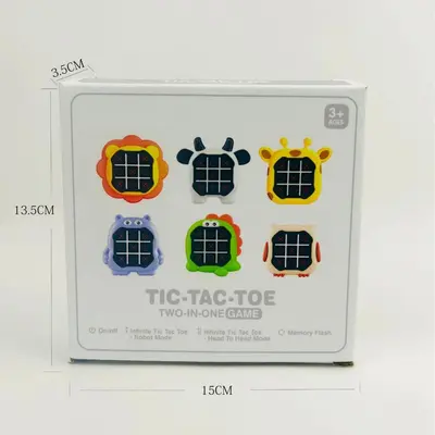 Children's Tic-Tac-Toe Memory Game Machine, Single and Two Player - 6