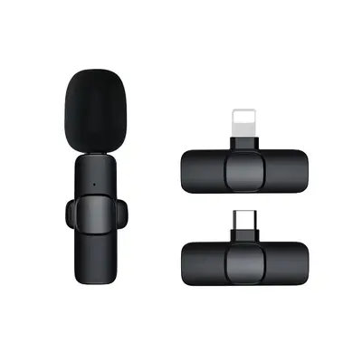 Kabelloses Mikrofon für Krawatte/Revers, hochwertig, für Live-Interview-Ausrüstung, Bluetooth-Mikrofon, kabelloses Kravattenm ikrofon - 13