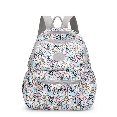 Women's Nylon Backpack, Small Travel Backpack for Middle-Aged Women - 9