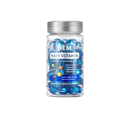 Saç bakım kapsülü sınır ötesi OEM OEM Fas saç bakım esansiyel yağ kapsülü B5 vitamini A vitamini E vitamini - 6