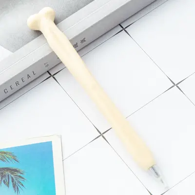 Realistischer knochenförmiger Kugelschreiber, einzigartiger Geschenkstift - 9