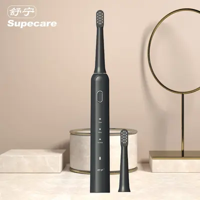 Supecare Rechargeable Vibrating Electric Toothbrush Model 889A20 Soft Bristles - 12
