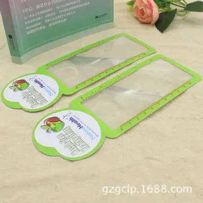 PVC Card Magnifier 140x38 mm 3x Magnification