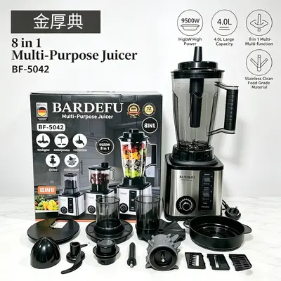 Blender 8in1 meyve sıkacağı paslanmaz çelik mutfak robotu - 2