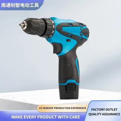 12V şarjlı el matkabı, çok fonksiyonlu lityum elektrikli - 1
