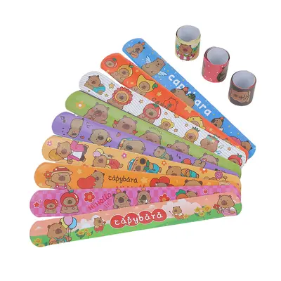 Kapibara Steckring-Armband aus PVC für Kinder, Partygeschenk