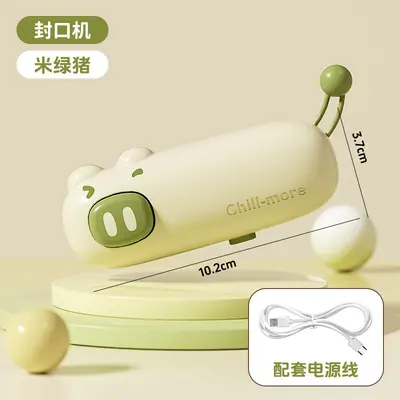 Mini heat sealer machine, portable, food sealing - 7