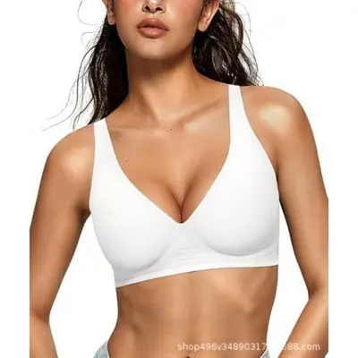 Women's Wireless Comfortable Push-Up Bra - 7