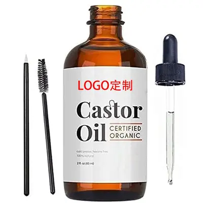 Özel Etiketli Ricinus Yağı Saç Büyütücü Serum, 100% İngilizce Etiket - 6