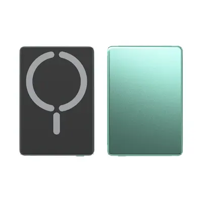 Ultra İnce Alüminyum Alaşımlı 20W Hızlı Şarj Magsafe Manyetik Kablosuz 5000mAh Taşınabilir Şarj Cihazı - 8